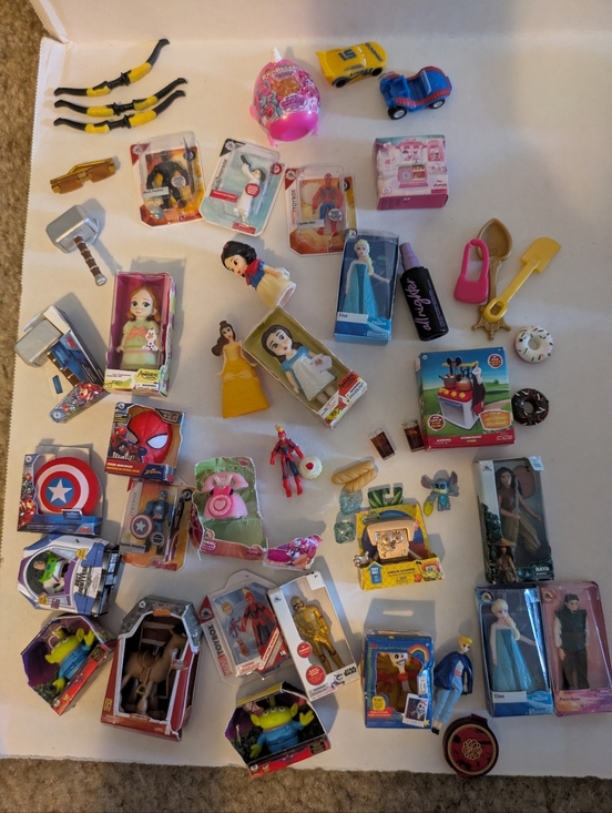 Zuru Other - Zuru Mini brands lot 20+ Pieces. Odd Pieces Included. Marvel, Disney,Toy Story